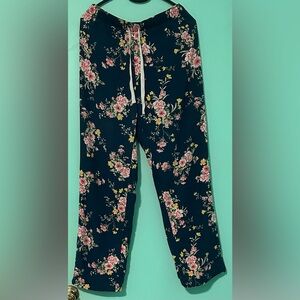 Floral Print Lounge Pants